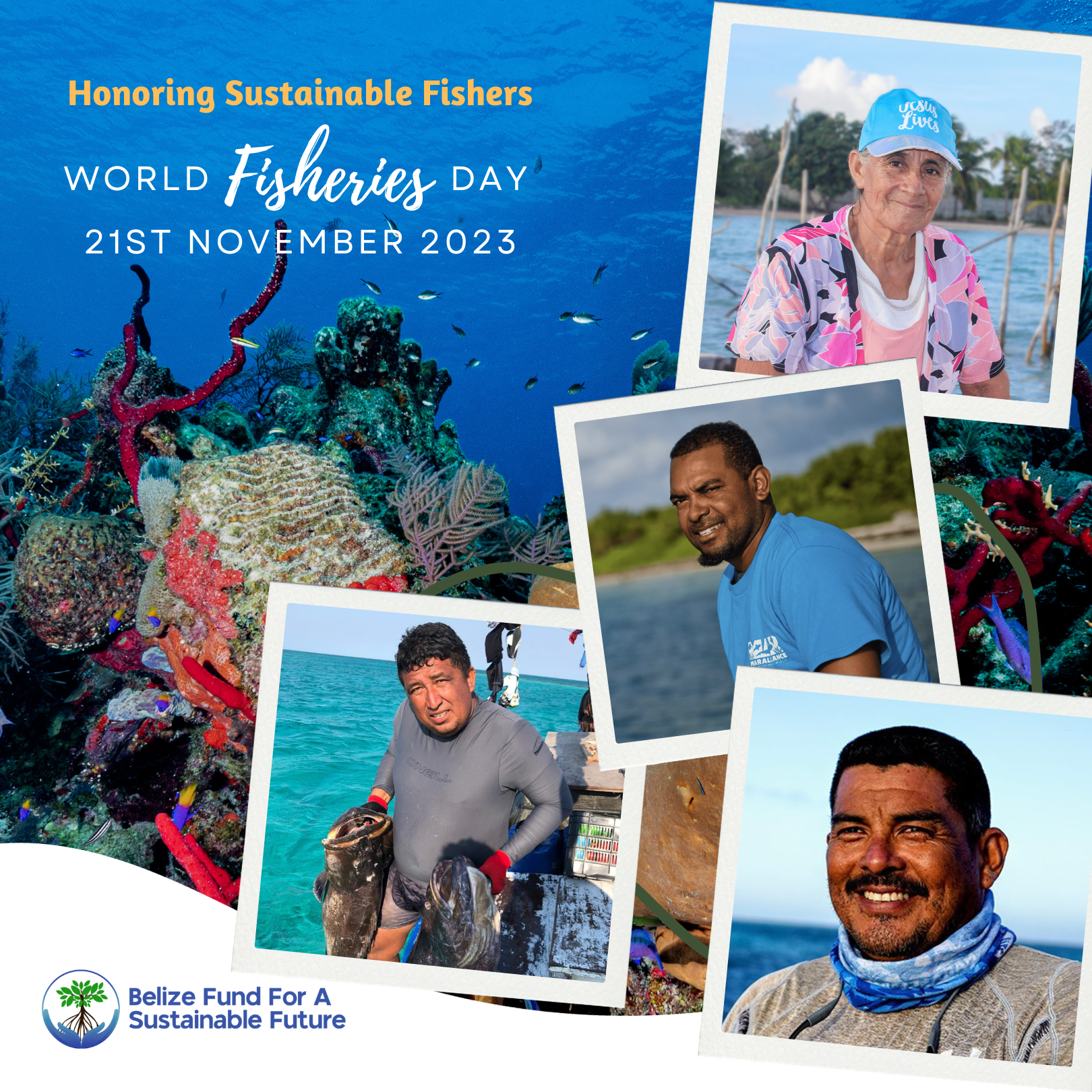 Honoring Sustainable Fishers on World Fisheries Day 🐠🦈🐟 – Nov 21, 2023